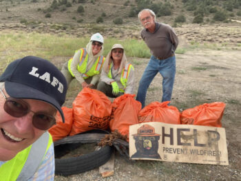 TLPOA Adopt-a-Highway Litter Cleanup, July 13, 2024