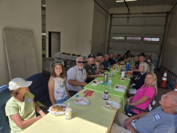 Annual potluck picnic and raffle